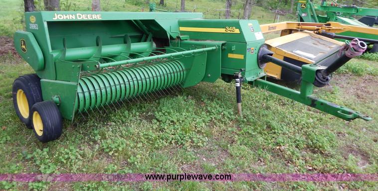 image for item G3171 2009 John Deere 348T square baler
