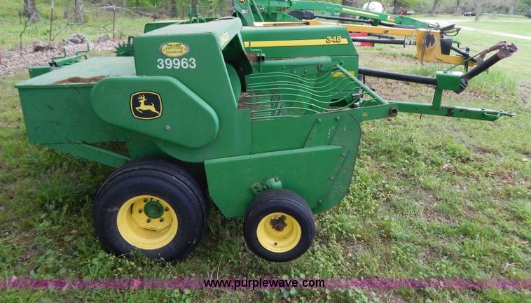 image for item G3171 2009 John Deere 348T square baler