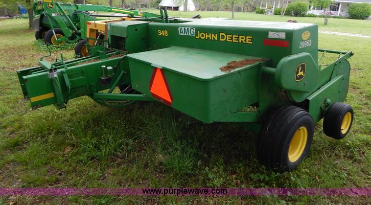image for item G3171 2009 John Deere 348T square baler
