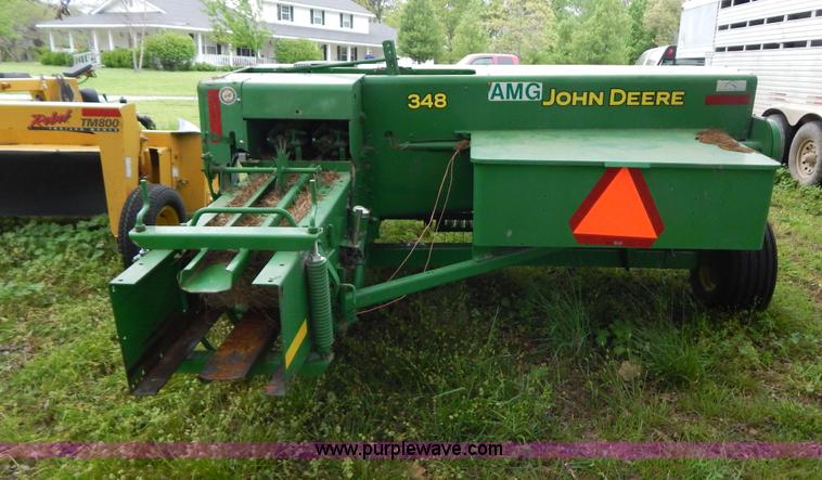 image for item G3171 2009 John Deere 348T square baler