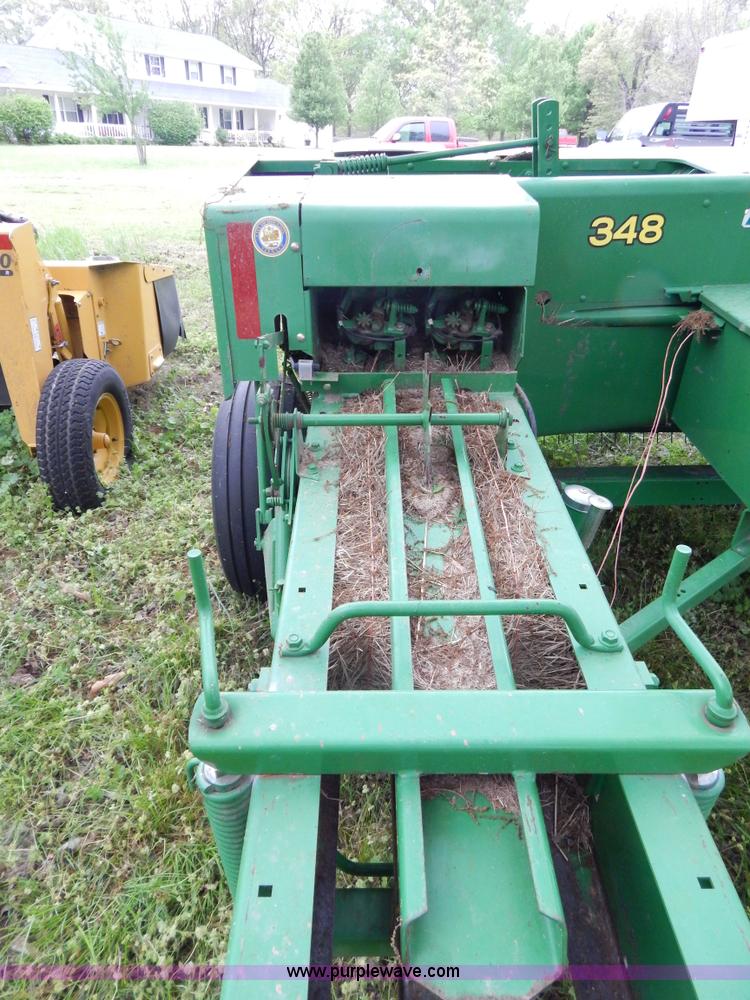 image for item G3171 2009 John Deere 348T square baler