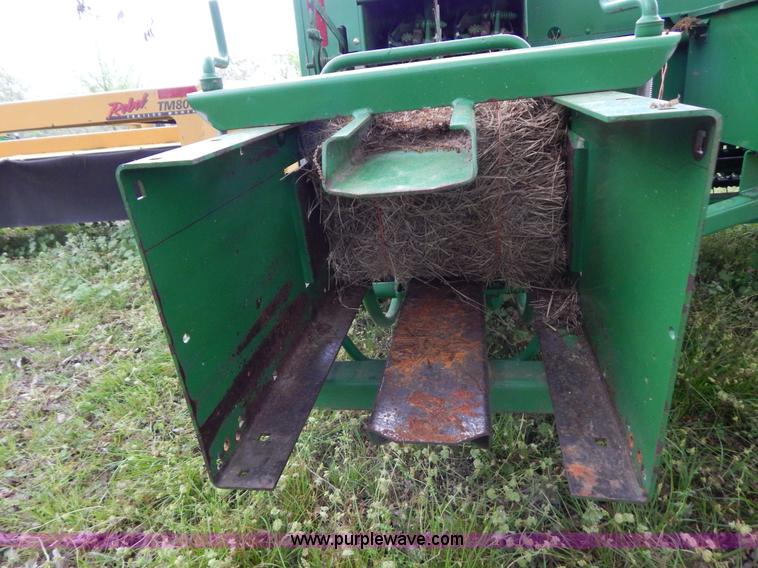 image for item G3171 2009 John Deere 348T square baler