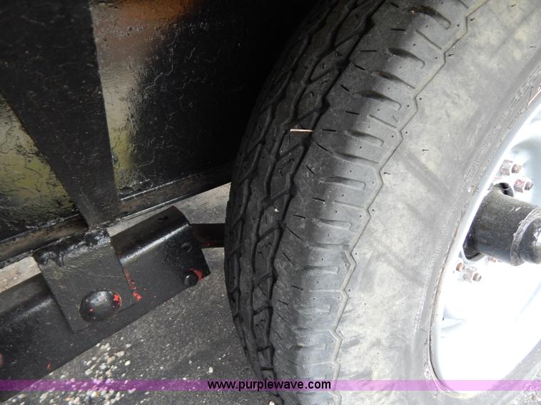 image for item G3172 1999 shop built 18' tandem axle trailer