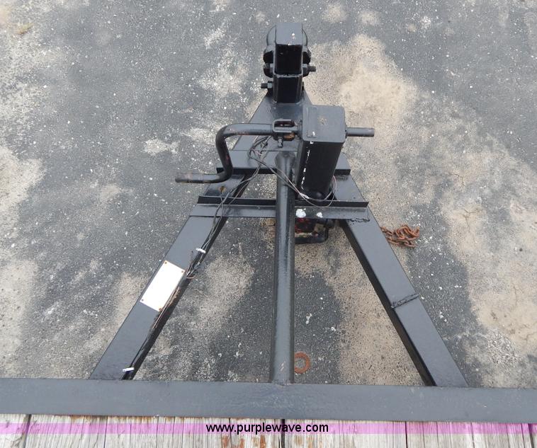 image for item G3172 1999 shop built 18' tandem axle trailer