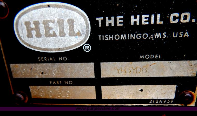 image for item G3178 1992 Chevrolet 3500 HD dump bed truck