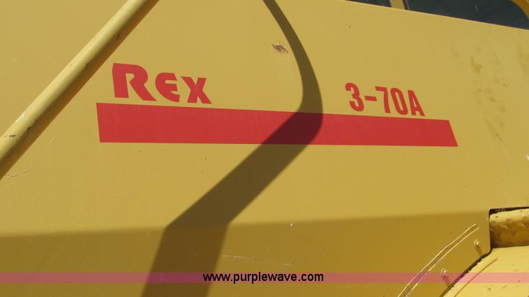 image for item G5715 1990 Rex 3-70A compactor