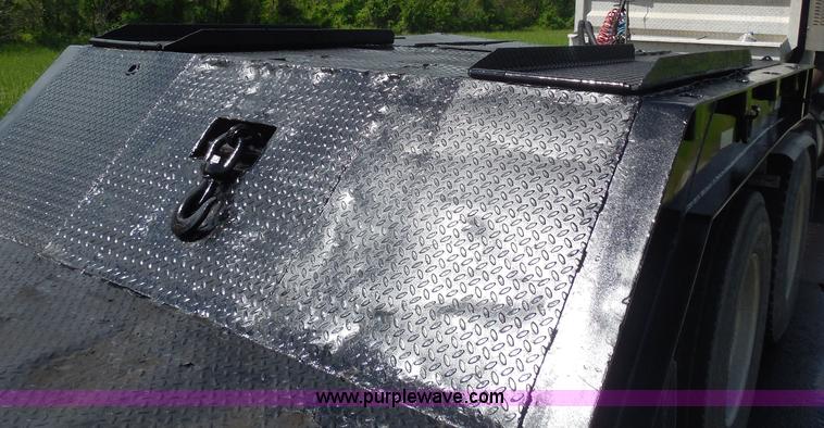 image for item H3195 1977 Multiquip hydraulic dovetail lowboy trailer