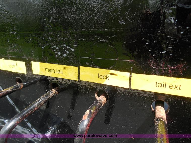 image for item H3195 1977 Multiquip hydraulic dovetail lowboy trailer