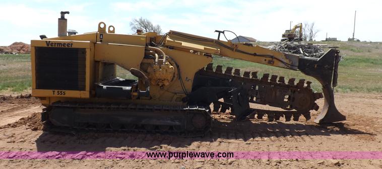 image for item H7115 1995 Vermeer T555 trencher