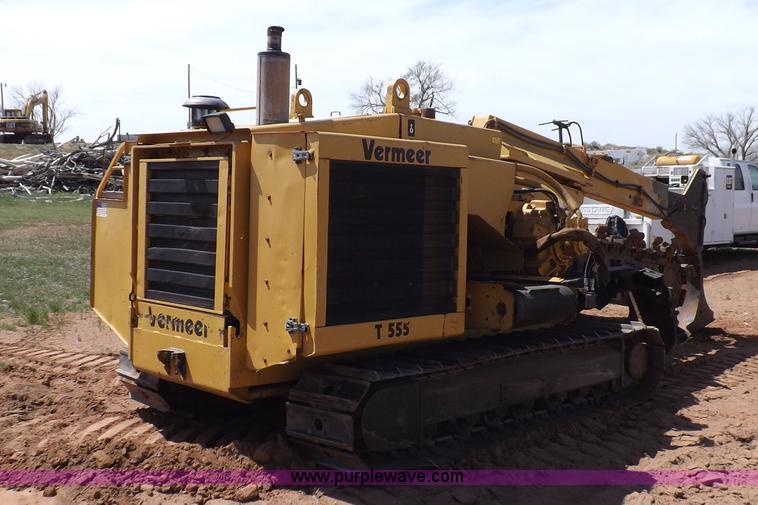 image for item H7115 1995 Vermeer T555 trencher