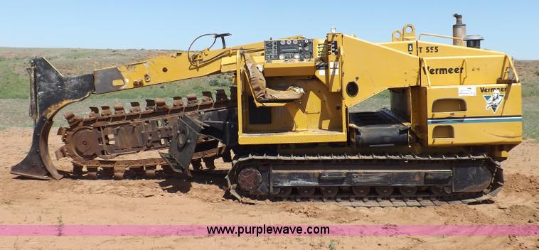 image for item H7115 1995 Vermeer T555 trencher