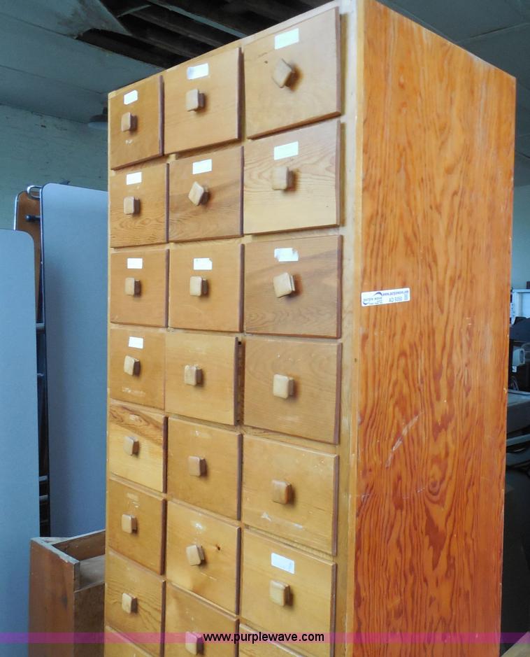 image for item AD9350 Wooden storage cabinet