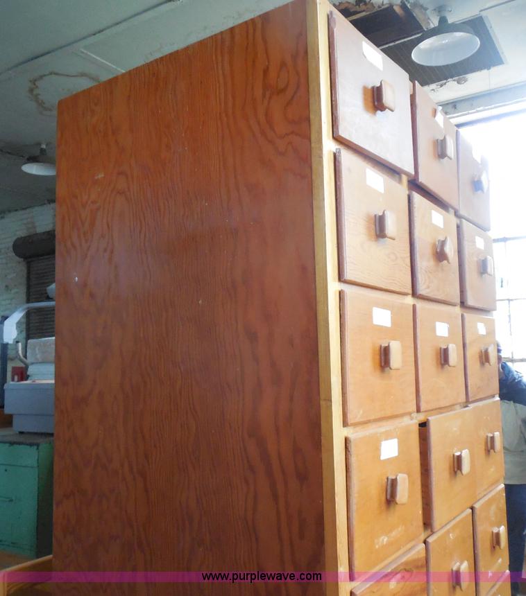 image for item AD9350 Wooden storage cabinet
