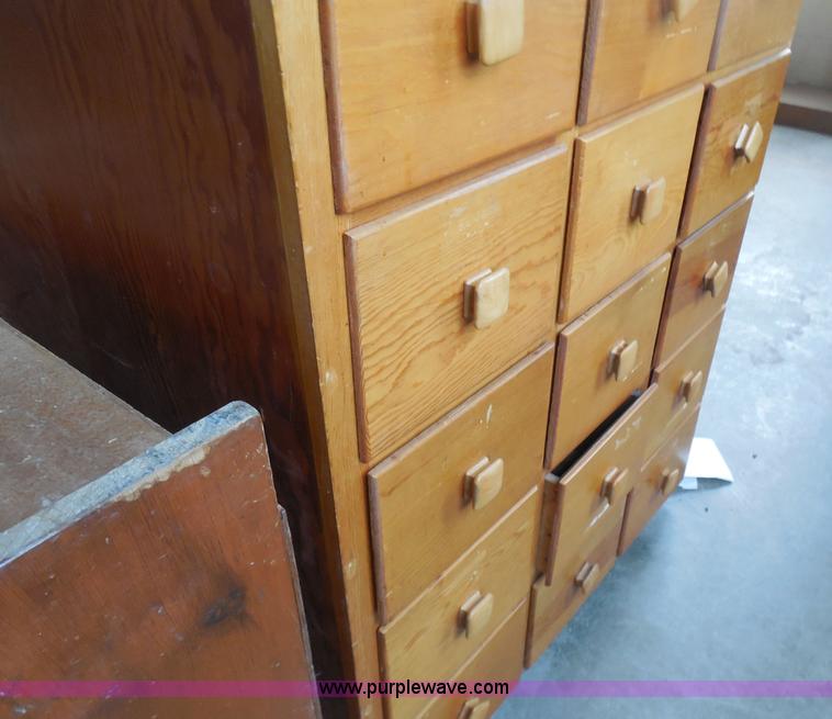 image for item AD9350 Wooden storage cabinet