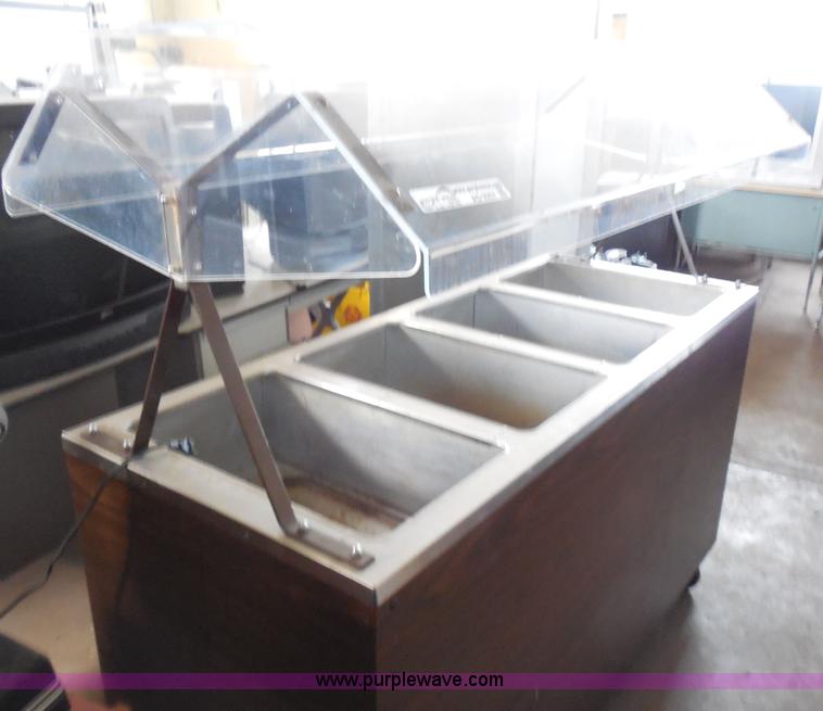 image for item AD9357 Vollrath heated serving cart