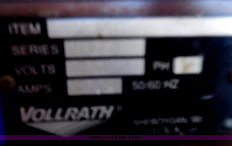 image for item AD9357 Vollrath heated serving cart