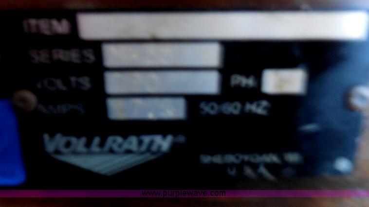 image for item AD9357 Vollrath heated serving cart