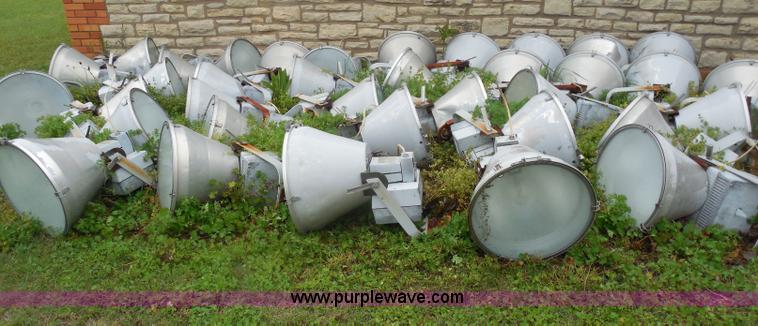 image for item AD9360 Approx. 35 Hubbell pan lights