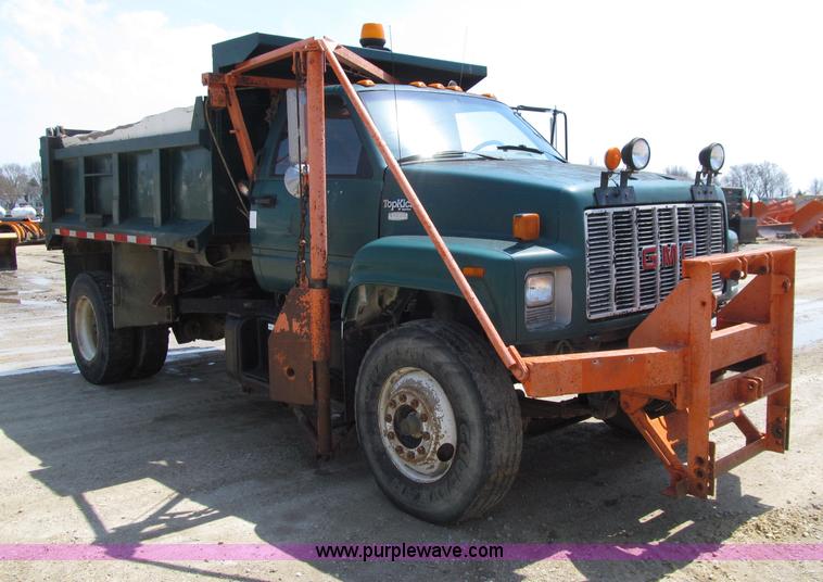 image for item D7329 1990 GMC TopKick dump truck