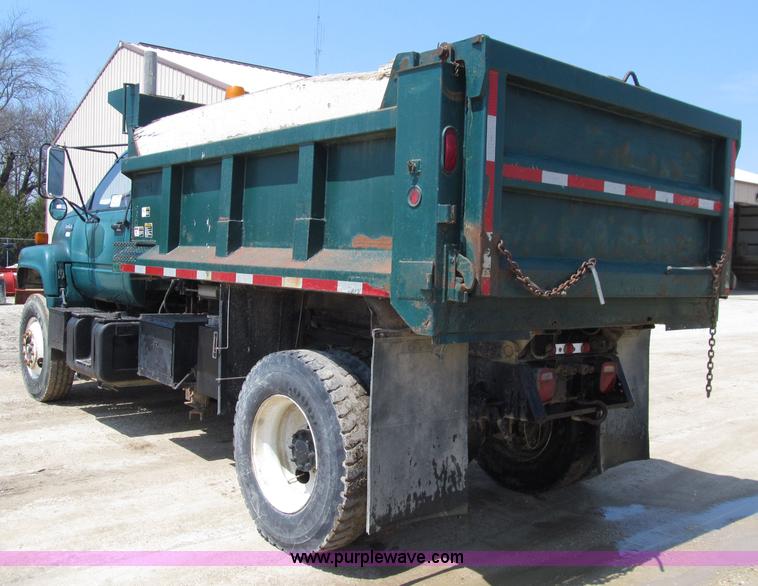 image for item D7329 1990 GMC TopKick dump truck
