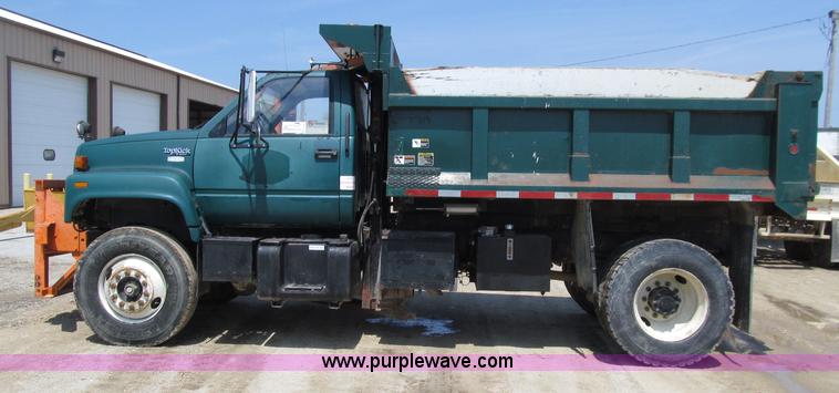 image for item D7329 1990 GMC TopKick dump truck