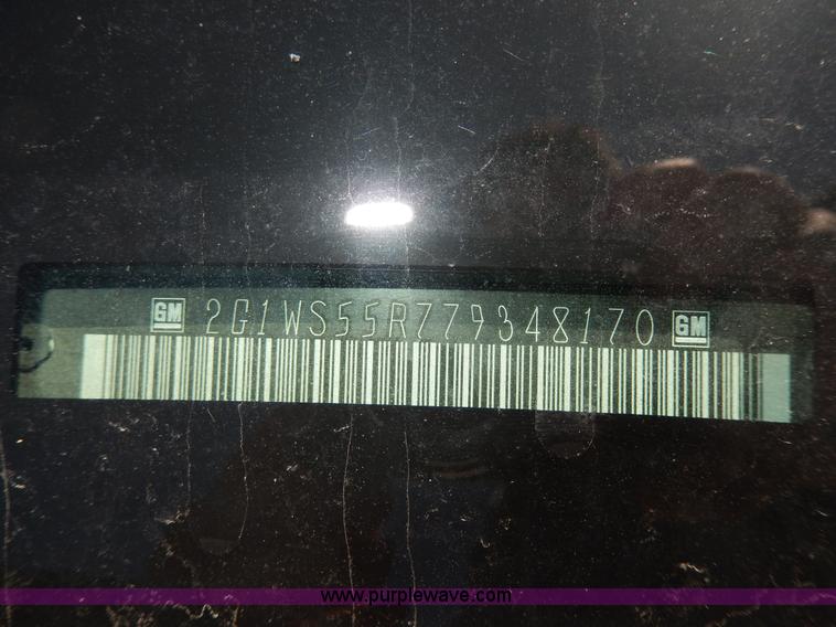 image for item D8060 2007 Chevrolet Impala Police