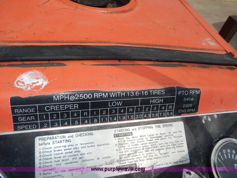 image for item D8082 1979 Allis Chalmers 5020 tractor