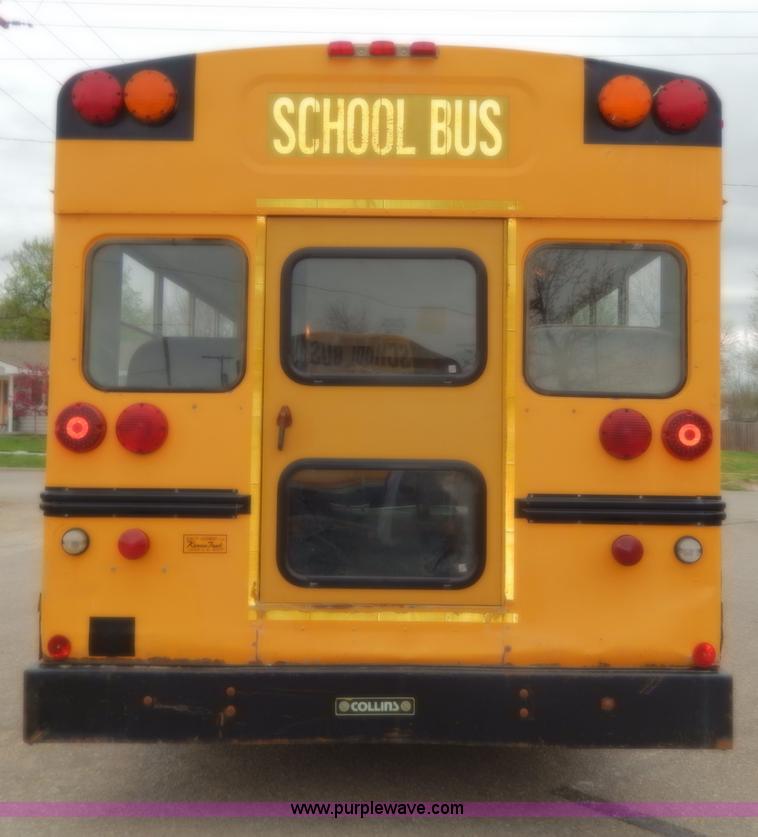 image for item D8118 1998 Ford Collins school bus
