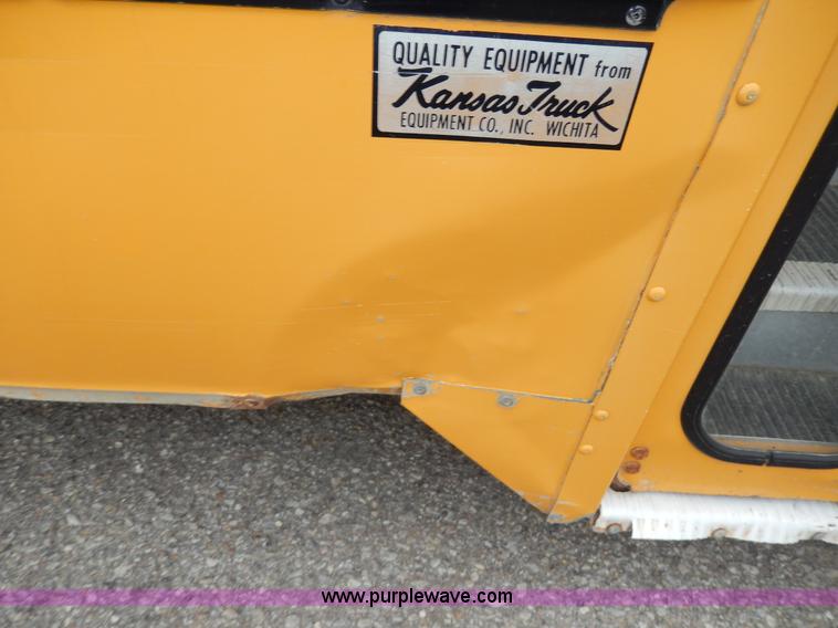 image for item D8118 1998 Ford Collins school bus