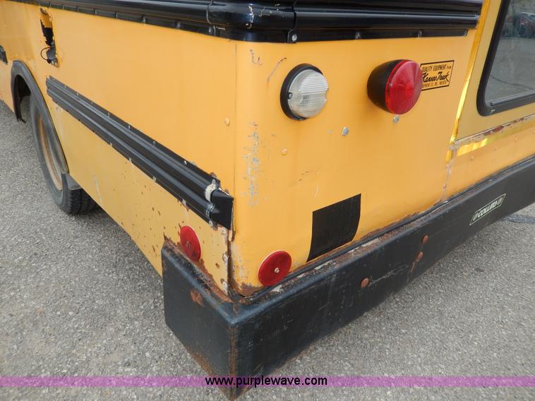 image for item D8118 1998 Ford Collins school bus
