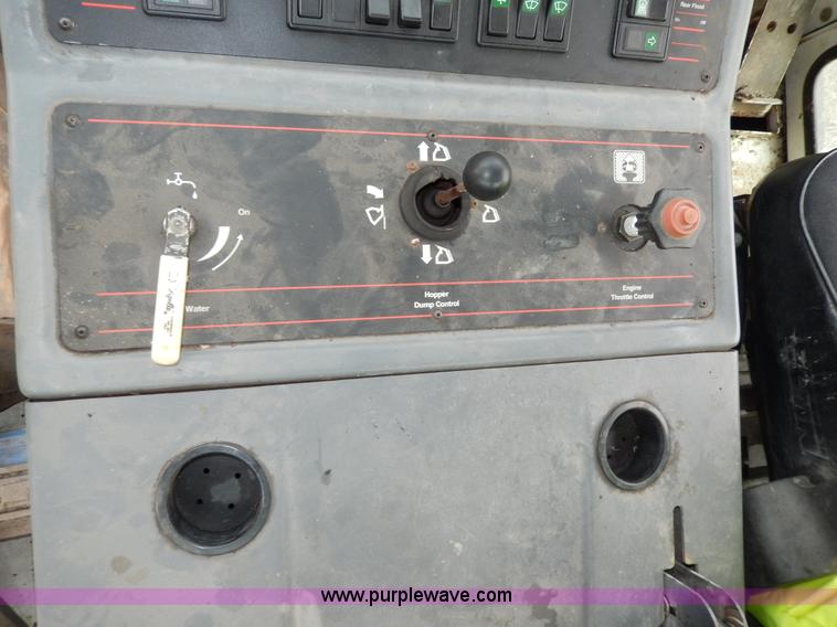 image for item D8140 1997 Elgin Pelican Series P sweeper