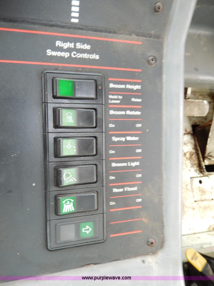 image for item D8140 1997 Elgin Pelican Series P sweeper