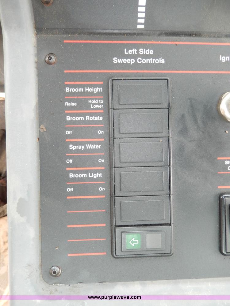 image for item D8140 1997 Elgin Pelican Series P sweeper