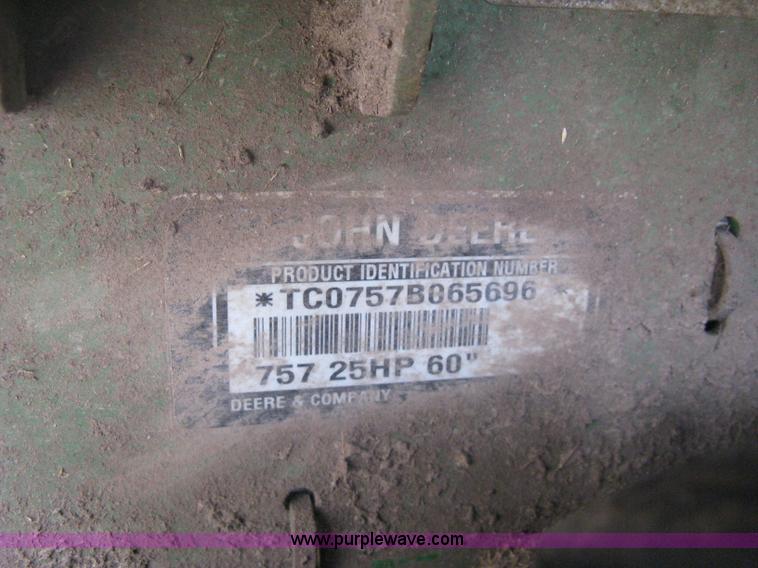 image for item E3483 2008 John Deere ZTrak ZTR lawn mower