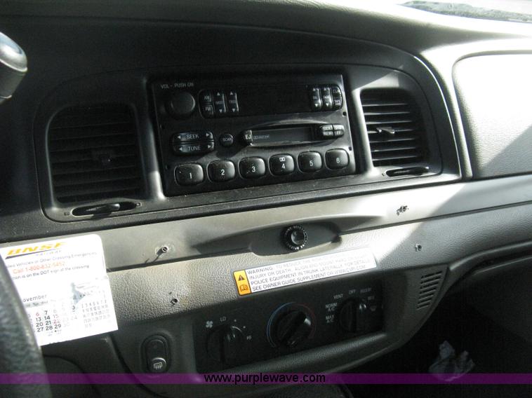 image for item E3485 2009 Ford Crown Victoria Police Interceptor