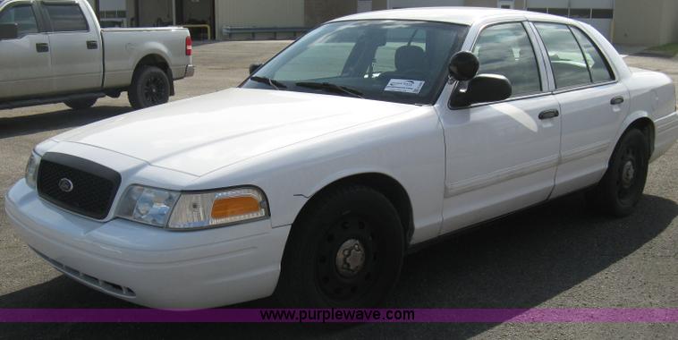 image for item E3486 2009 Ford Crown Victoria Police Interceptor