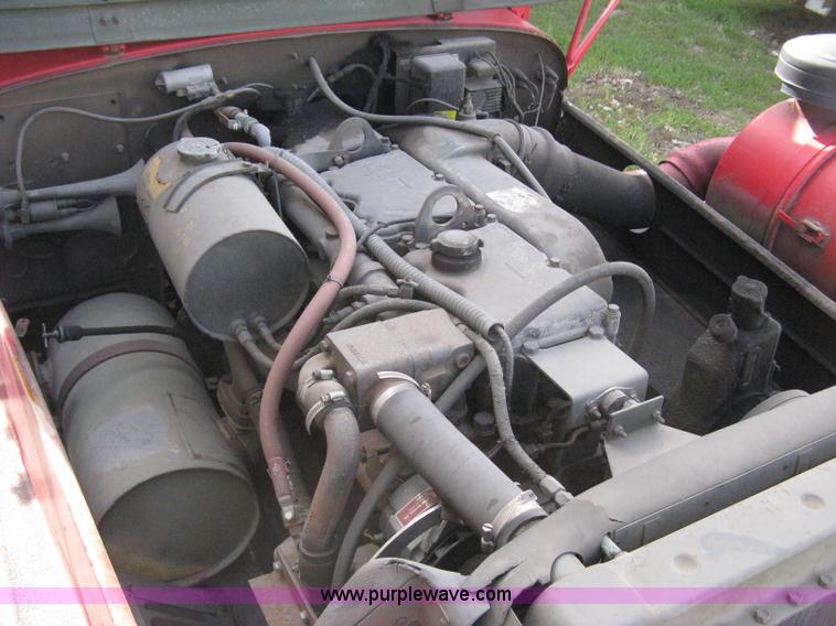 image for item E3487 1969 Jeep M813 flatbed truck