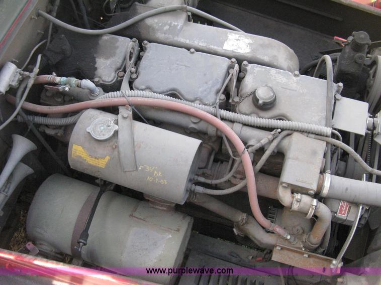 image for item E3487 1969 Jeep M813 flatbed truck