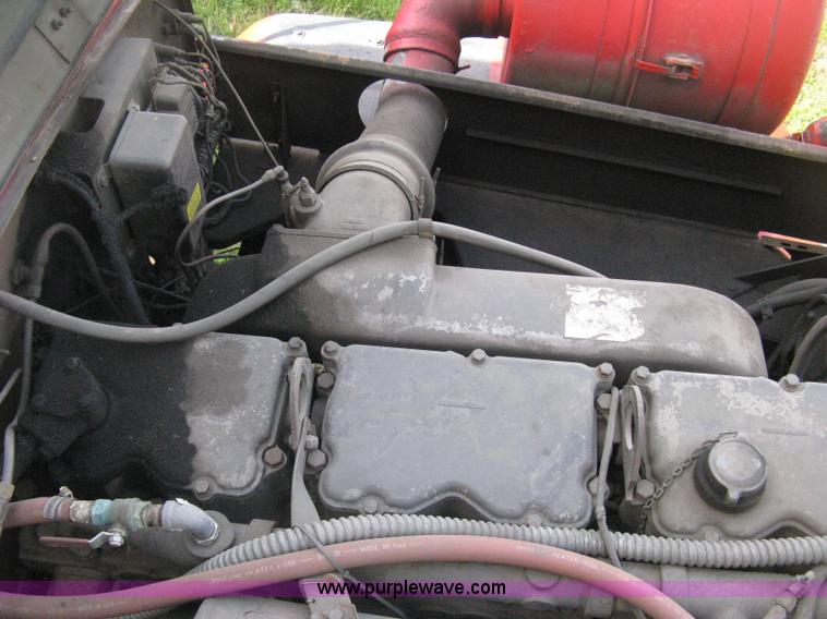 image for item E3487 1969 Jeep M813 flatbed truck