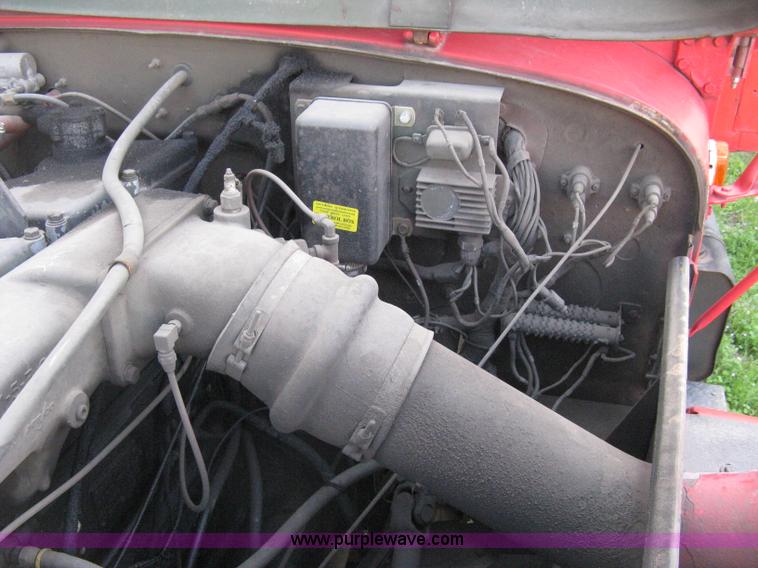 image for item E3487 1969 Jeep M813 flatbed truck