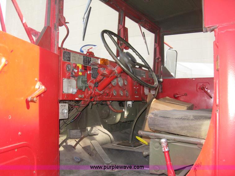 image for item E3487 1969 Jeep M813 flatbed truck