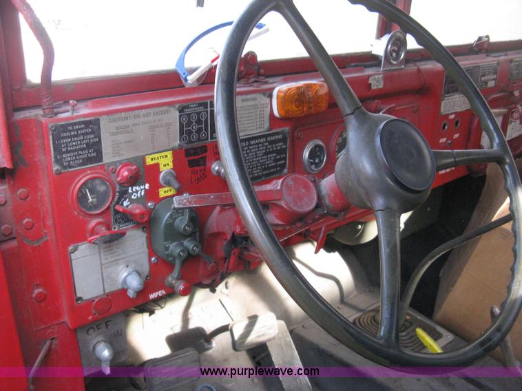 image for item E3487 1969 Jeep M813 flatbed truck