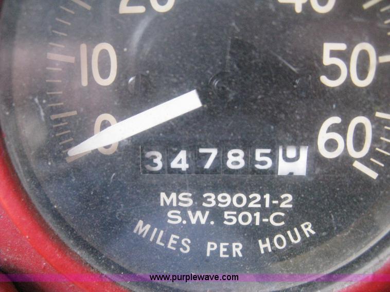 image for item E3487 1969 Jeep M813 flatbed truck