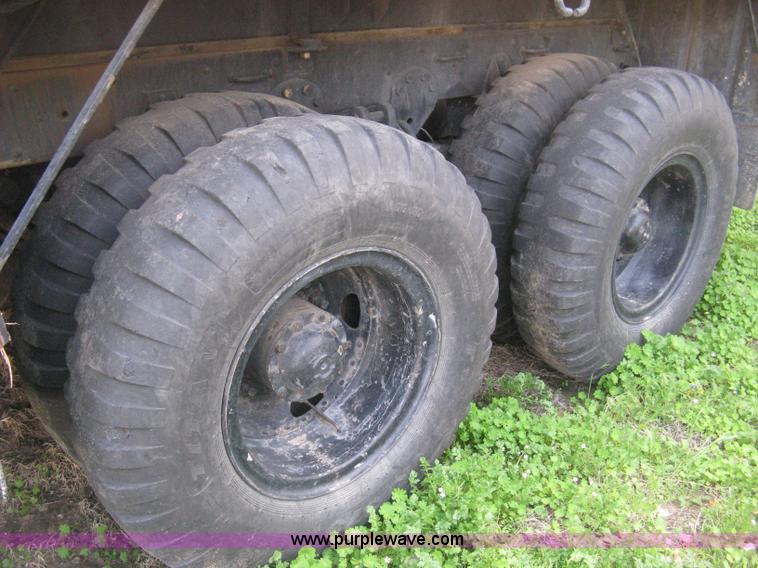 image for item E3487 1969 Jeep M813 flatbed truck