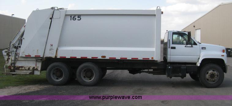 image for item E3488 2000 Chevrolet C8500 refuse truck