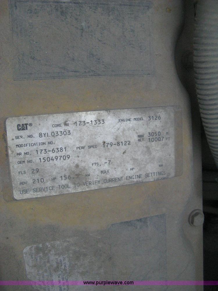 image for item E3488 2000 Chevrolet C8500 refuse truck