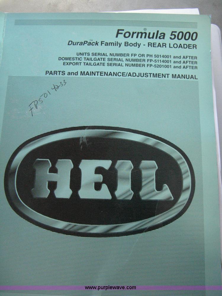 image for item E3488 2000 Chevrolet C8500 refuse truck