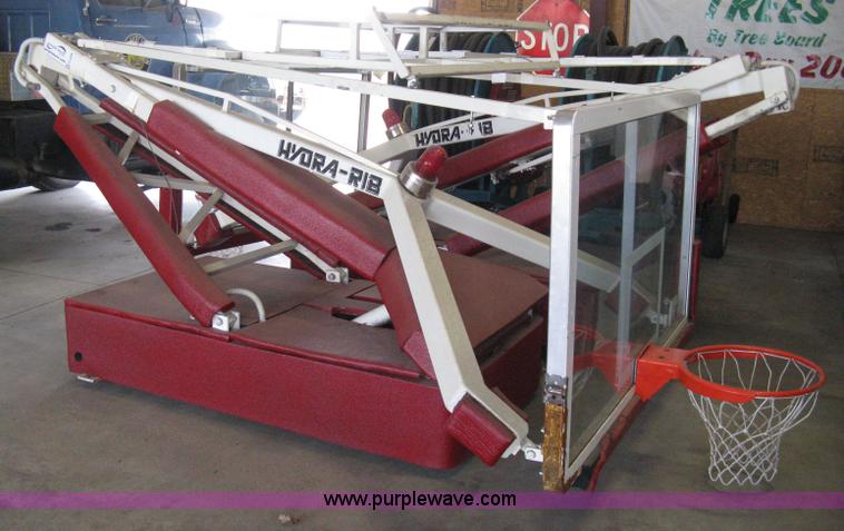 image for item E3498 (2) Hydra-Rib hydrauilc roll-in basket ball goals