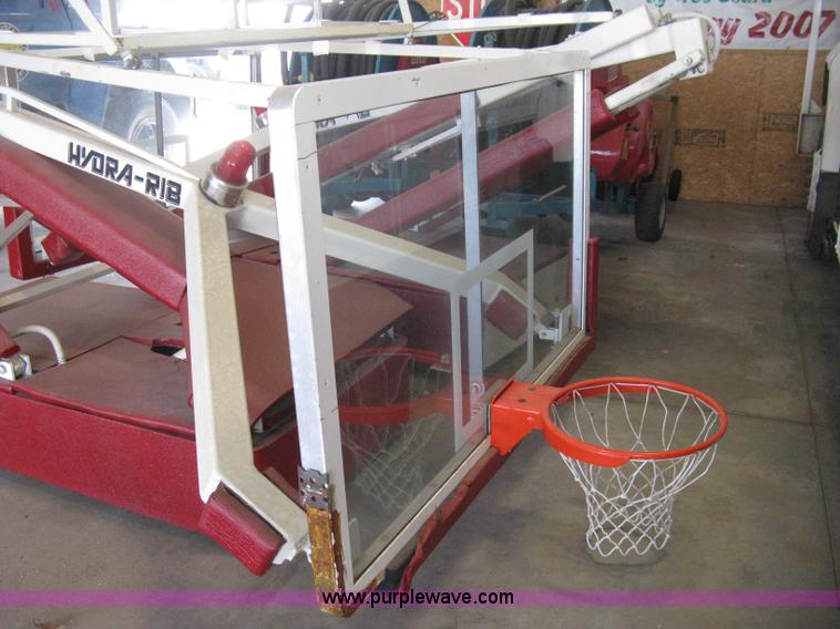 image for item E3498 (2) Hydra-Rib hydrauilc roll-in basket ball goals