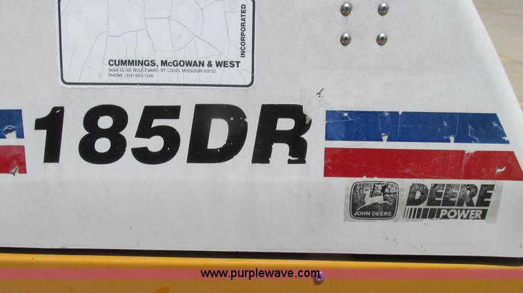 image for item E3948 1999 Grimmer Schmidt 185DR air compressor